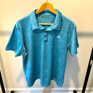 Men’s Adidas Blue Medium Polo.